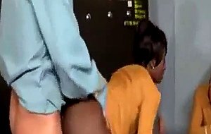 Star trix officers enjoy threesome