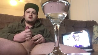 Cum Drinking CEI Reaction FAIL :( I back out this time lol