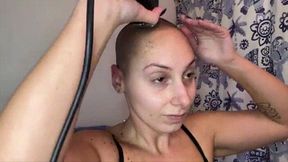 Shaving My Head (NO Comb!)