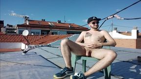 Xisco Se Hace Una Paja En Azotea, Hay Mirones