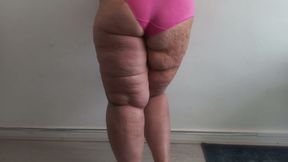 Stepmother Invites Gym Trainer Instructor for Hot Oil Body Rub Naked After Gym Close up