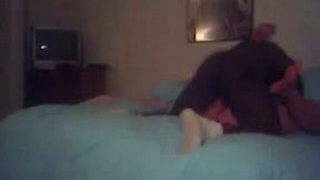 Hot tempered black dude fucks amateur white girlfriend on the bad