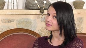 German Housewife's Initial Threesome Experience: Amateur Taped