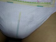 Diaper guy filling my diaper