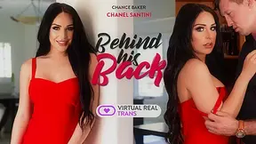 Chanel Santini in Behind his back - VirtualRealTrans