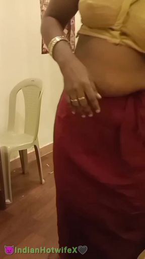 Desi South Indian Tamil Naughty Wife Teases Her Cuckold Hubby