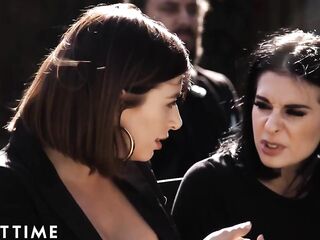 ADULT TIME - Widower Destroys Marley Brinx's Twat At His Wife's Funeral! FULL SCENE
