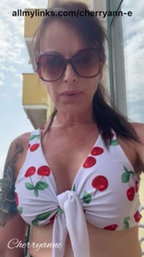 Smoking MILF content creator