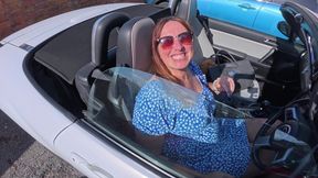 Real British MILF Drives Me in Her Car and Jerks Me off!