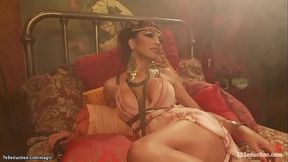 Big cock TS Goddess anal fucking slave