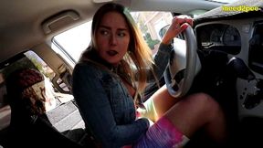 vika wetting her panties outside