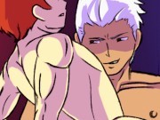 Fate/ Stay Night Archer meets Shirou Emiya After the 5th Holy Grail War