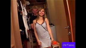 paul and katarinka choosing dresses