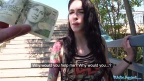 Creampie climax for American beauty
