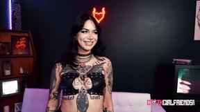 ”Tatted Aurora Anarchy's BDSM Bliss”