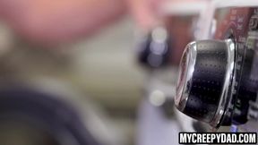 MyCreepyDad.com - Barebacking sexy stepdad Greg after he rims and preps ass