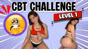 Orvilina's CBT Challenge Level 1: Complete CBT Tasks with Jerk Off Encouragement, Fat Ass Worship, and Training for Good Boys Ready to Squeeze Their Balls and Follow My Commands
