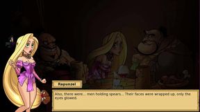 Sexy Blonde Repunzel Takes Dick in Hentai Anime Adventure