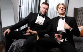 Wedding bang with Leo Louis and Marcus McNeil