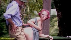 farmers blonde heidi gets first time anal fucked