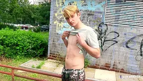 Blonde Czech Twink Rides My Cock POV