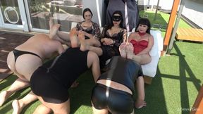 MISTRESS GAIA - FOOT LICKERS OBEY - HD
