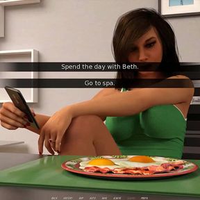 Hotwife Ashley: slutty housewife and two guys in the sauna ep 33