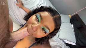 i got a facial on my pretty black face