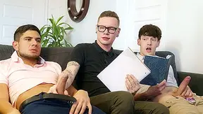 Edward Terry Heat Things Up With Alex Montenegro – Steamy Threesome Action – GayPornHeat