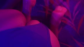 Big ass slut get fucked by fuck machine