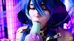 Layla's Fantasy Adventure: A Genshin Impact Dream with MollyRedWolf