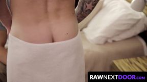 RawNextDoor.com - Juicy barebacking studs Quentin Gainz and Princeton Price banging w