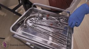 Inanna Justice and Miss Lupa Subject Bound Trans Femme Patient to Utheral Sounding and Anal Penetration - Double Domme Medfet Part 4