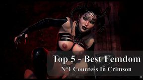 top 5 - best femdom sex scenes in video games compilation ep.1