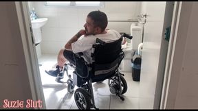 Naughty Day Laborer Helps Her Wheelchair Boss Can't Resist and Fucks Him Hot