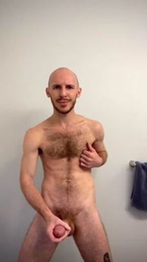 HUNG SCRUFFY BOY BLOWS BIG LOAD