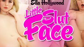 GroobyVR: Ella Hollywood in Little Whore Face