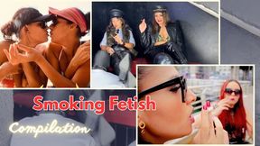 Compilation of Smoking Fetish
