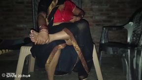 Desi bhabhi very hardcore chudai in black saari