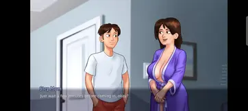 Summer time Saga - V3.4 Step Mom Shower Sex - Animated porn