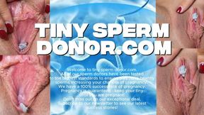 The Tiny Sperm Donor