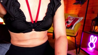 You like to watch me crossed legs with her fishnet tights    TRY ON &amp; ABCKSTAGE (free version)