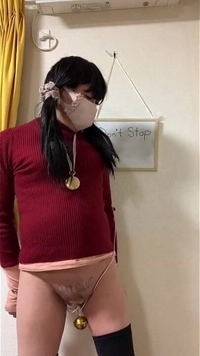 Self-training No. 65 Night Training Session (self-bondage)