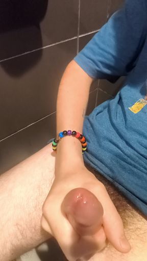 Spit on my dick to cum