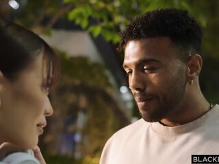 BLACKEDRAW Small Angel Momo Sakura Meets Gracious Stranger And Has Outstanding BBC Workout