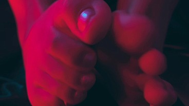 BBW Foot Worship: Morrigan's Sensual Stocking & Sole Tease