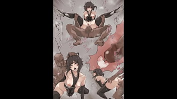 Bleach-inspired Tia and Nelson full gallery with ahegao sluts