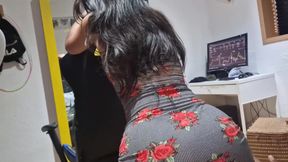 8 days accidentally fucking my little sister&#039;s boyfriend - Bad idea to leave us alone!