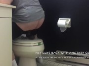 A bathroom quickie while my parents are out