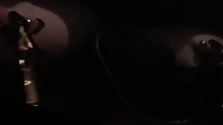 Painfully clamping my pierced nipples bdsm tit torture part two